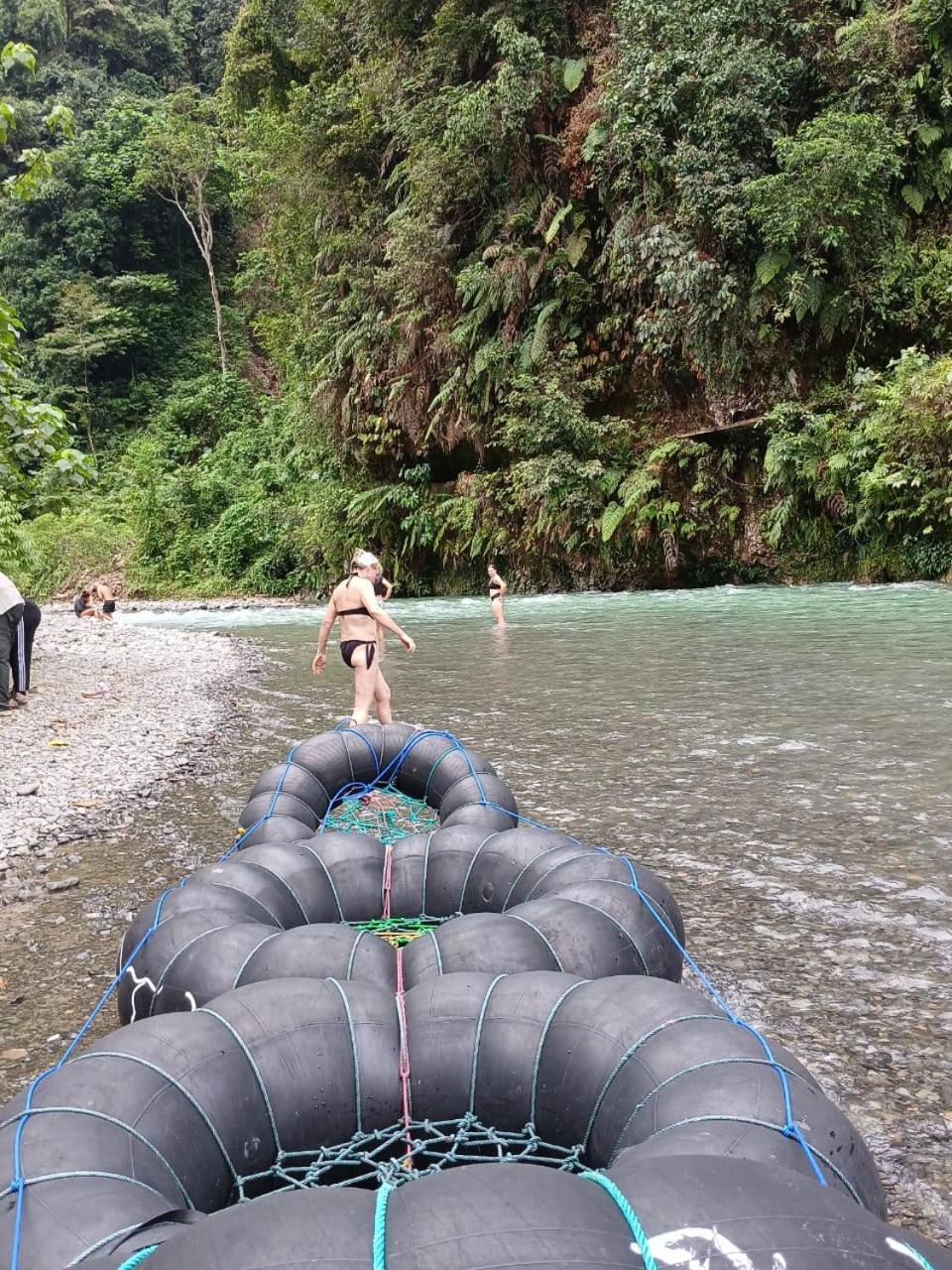 Landak River Guest House Only Trekking With Us Bukit Lawang Exteriér fotografie